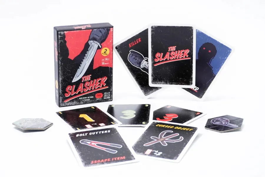 Dragon's Lair The Slasher kortspel 2 spelare skräck