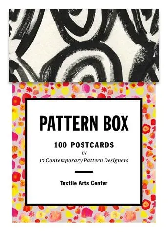 Games Room Pattern Box vykortslåda 100 vykort