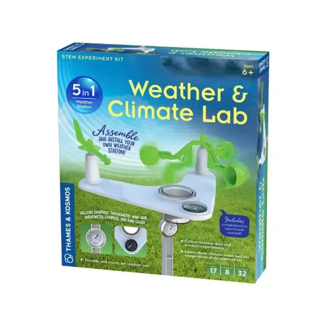Kosmos Weather & Climate Lab väderstation 5-i-1