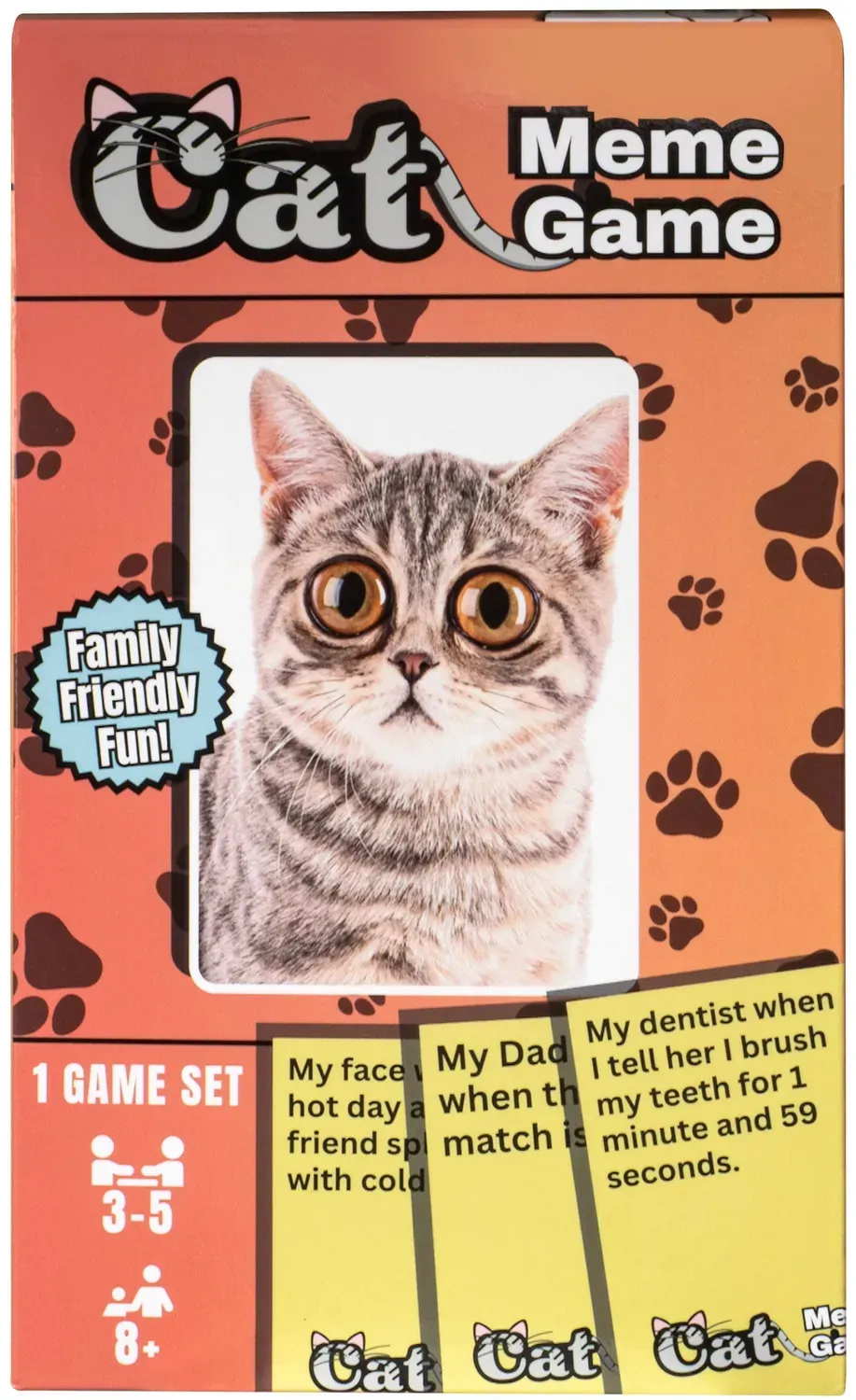 Wilder Games Cat Meme Game partyspel 90 kort