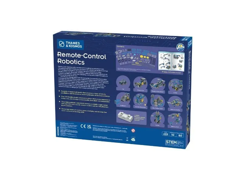 Kosmos Remote-Control Robotics byggsats 10 modeller