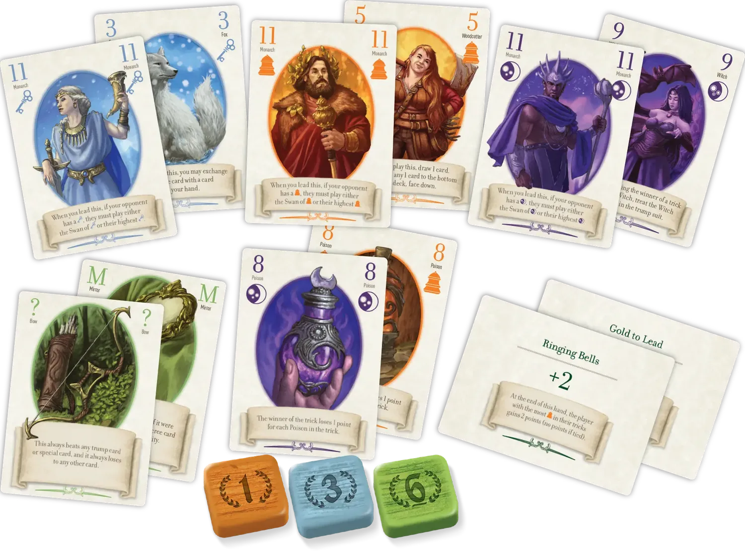 Dragon's Lair Fox in the Forest Deluxe kortspel 2 spelare