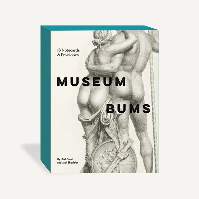 Games Room Museum Bums kortset 16-pack konsthumor