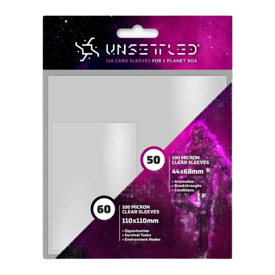 Orange Nebula Unsettled kortfodral 110-pack för planet