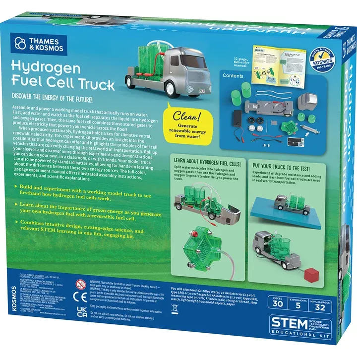 Kosmos Hydrogen Fuel Cell Truck experimentlåda vätgas