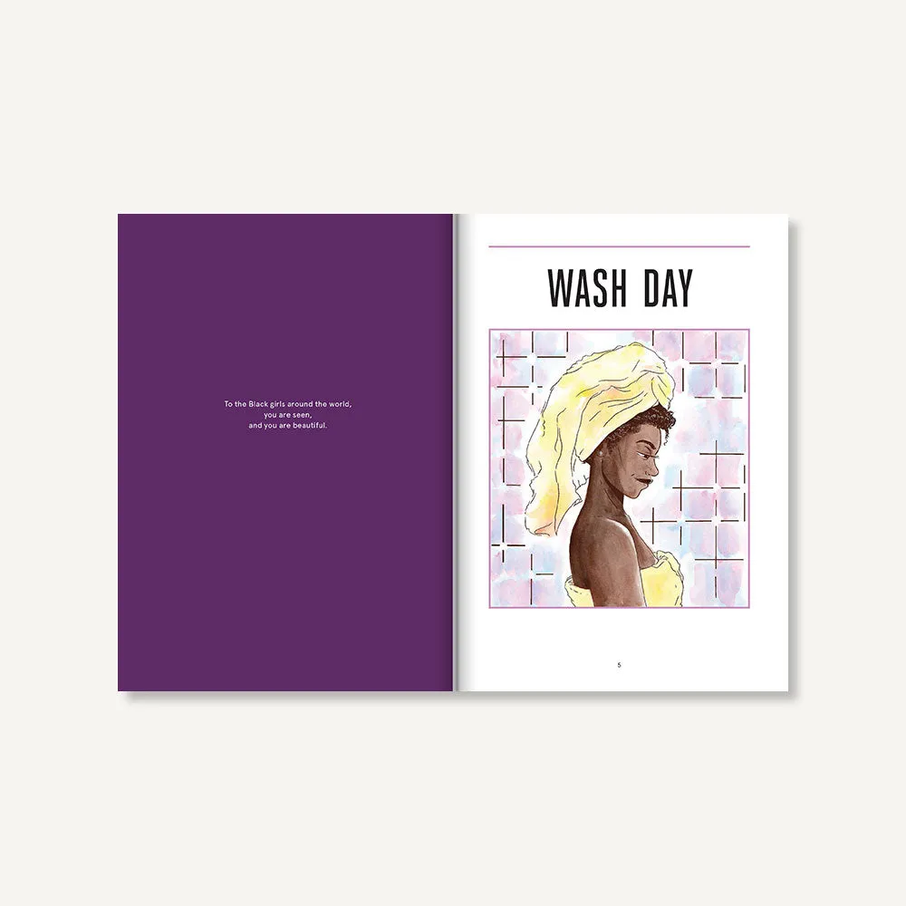 Games Room Wash Day Diaries grafisk roman i färg