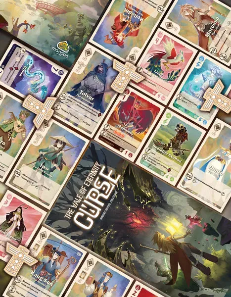 Dragon's Lair Vale of Eternity Curse expansion 2-4 spelare kort