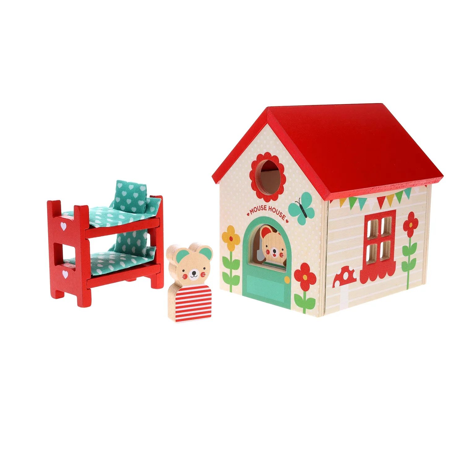 Games Room Mouse House träleksak lekset