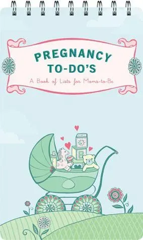 Games Room Pregnancy To-Do's planeringsbok gravid