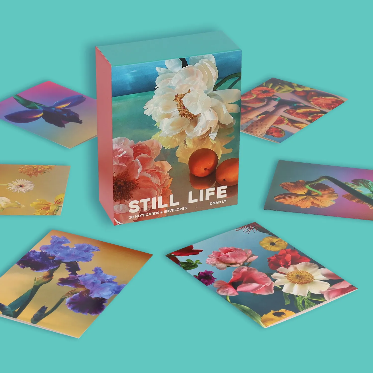 Games Room Still Life kortset 20 kort blommor