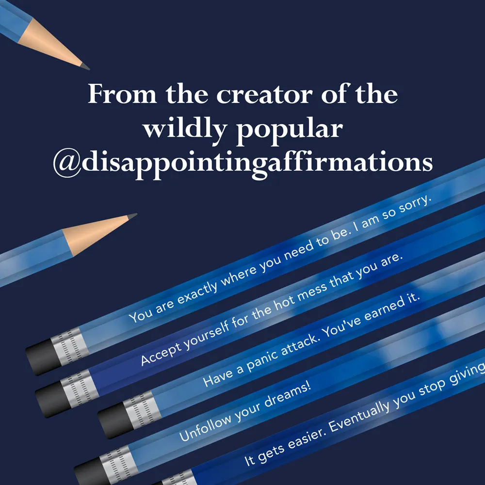 Games Room Disappointing Affirmations blyertspennor HB 10-pack