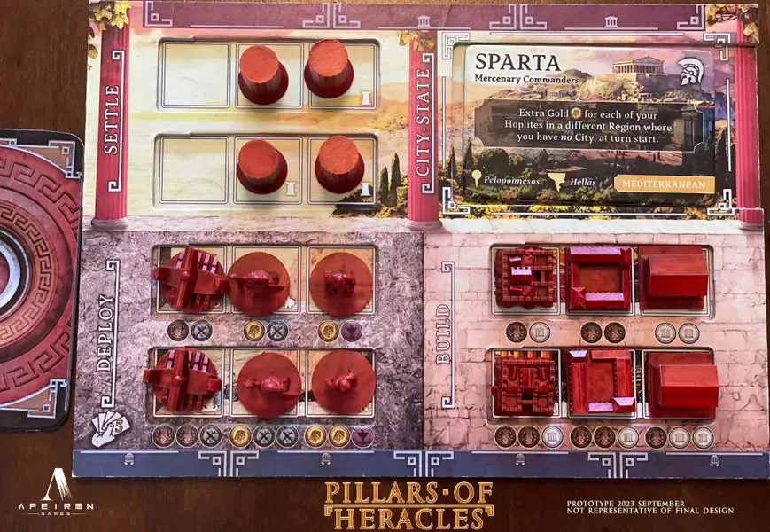 Dragon's Lair Pillars of Heracles strategispel historia