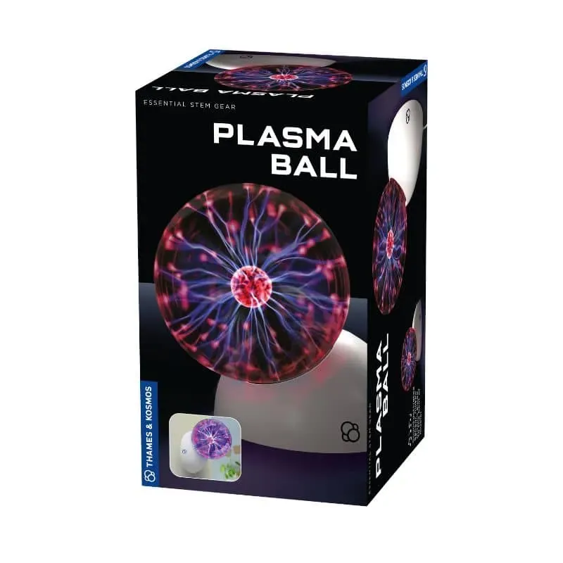 Kosmos Games Plasma Ball plasmaboll lampa ljudstyrd