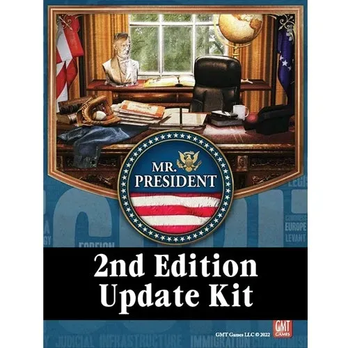 Mr President 2nd Edition Update Kit strategispel uppgradering