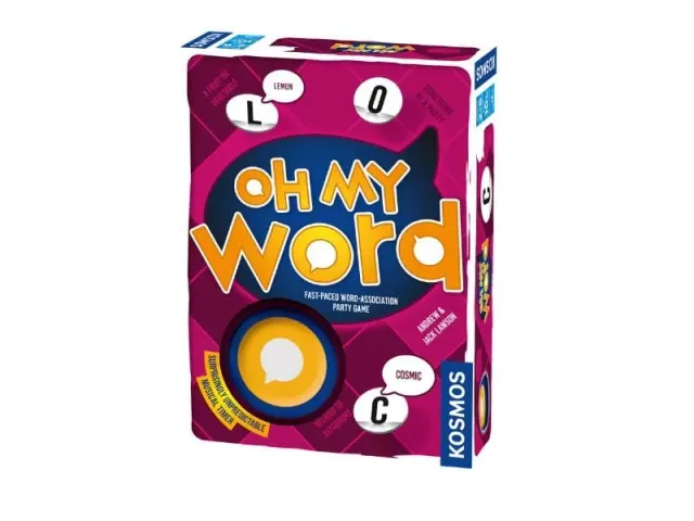 Kosmos Oh My Word sällskapsspel ordspel med timer