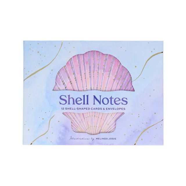 Games Room Shell Notes kortlåda 12 snäckkort