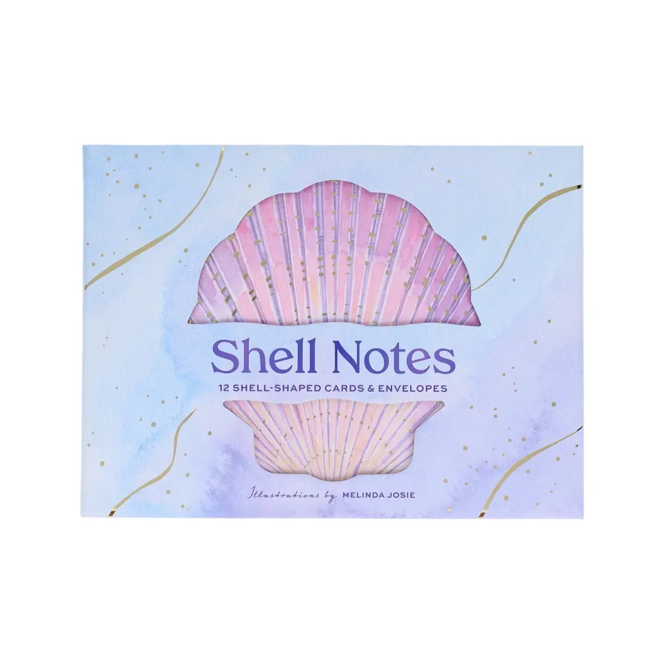 Games Room Shell Notes kortlåda 12 snäckkort