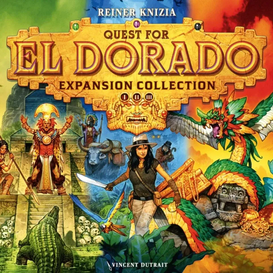 Dragon's Lair Quest for El Dorado Expansion Collection sällskapsspel