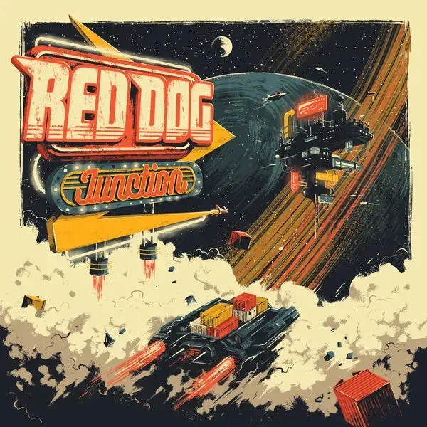 Dragon's Lair Red Dog Junction brädspel 2–5 spelare strategi