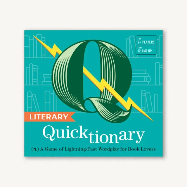 Games Room Literary Quicktionary kortspel ordbok 102 kort