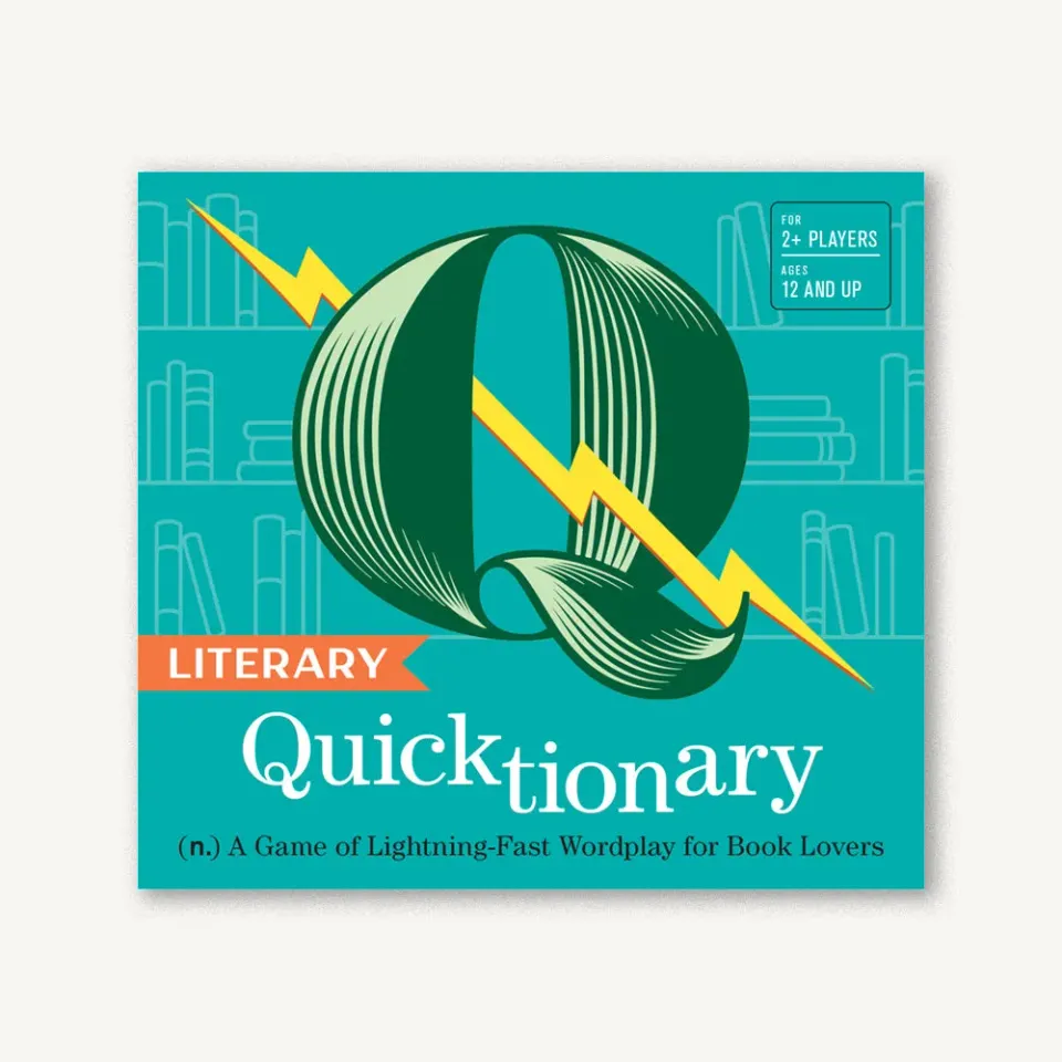 Games Room Literary Quicktionary kortspel ordbok 102 kort