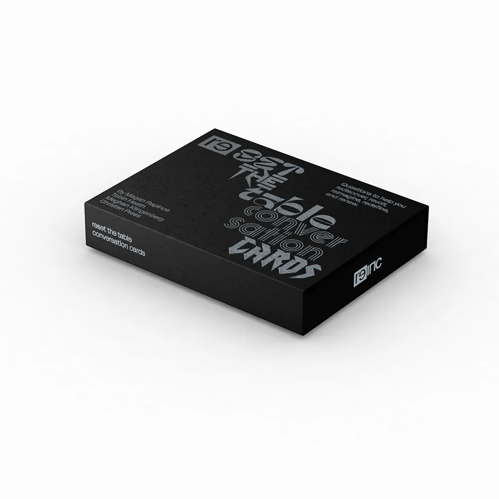 Reset the Table Conversation Cards samtalskort 20 kort