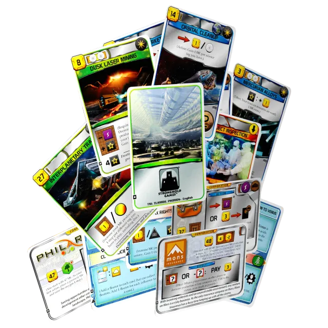 Terraforming Mars Turmoil Kickstarter Promo Pack promokort 20 kort