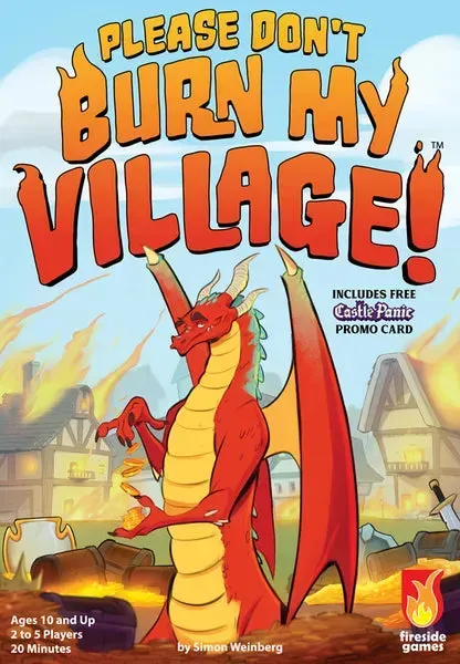 Dragon's Lair Please Don't Burn My Village kortspel 2-5 spelare