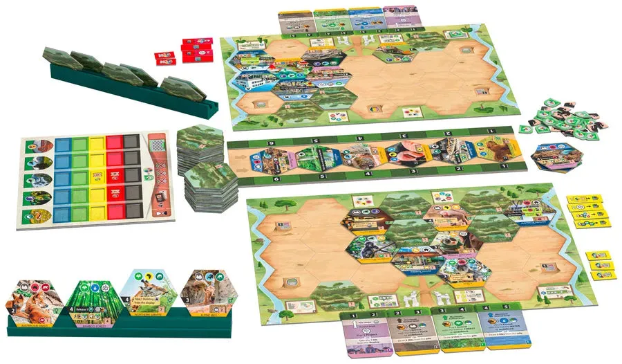 Sanctuary brädspel zoo strategi 1-5 spelare