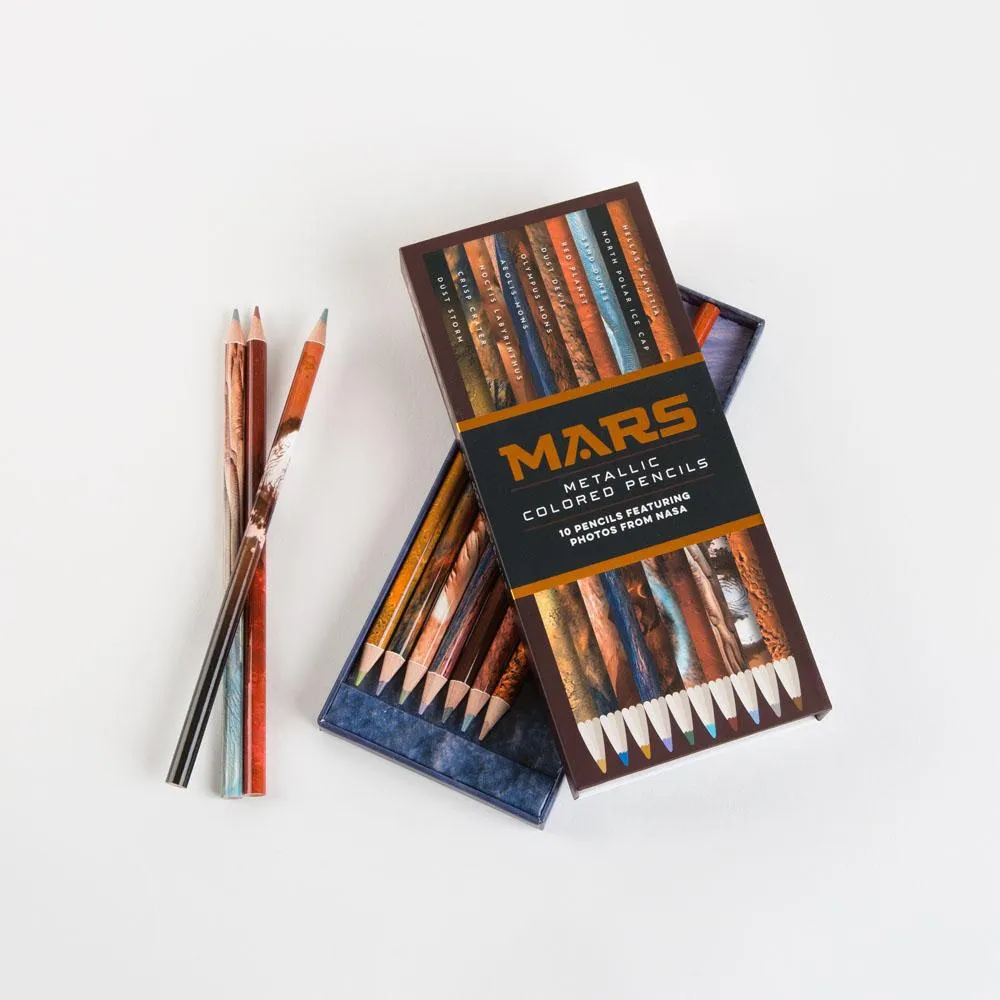 Games Room Mars Metallic färgpennor 10-pack rymd