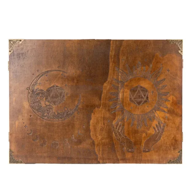 Dragon's Lair Compressed Wood Pattern spelledarskärm trä magnetisk