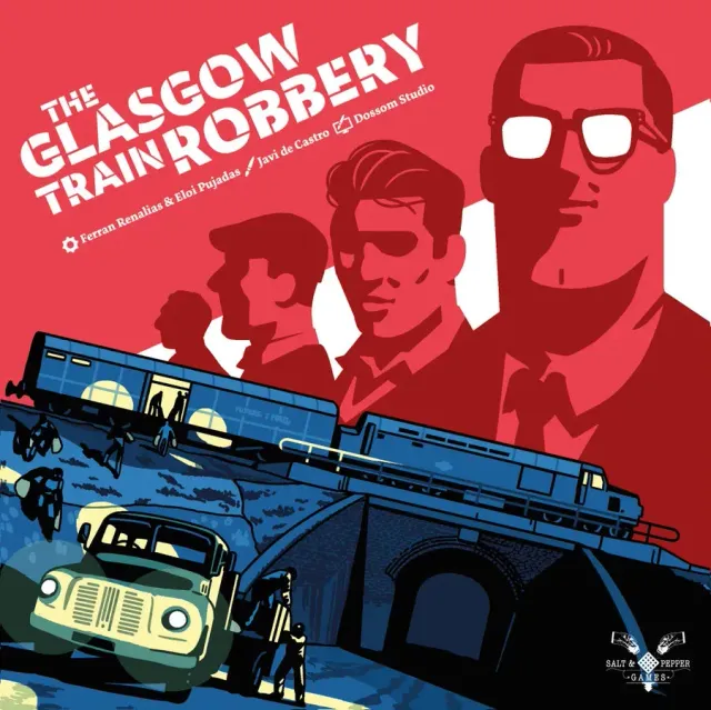 Dragon's Lair Glasgow Train Robbery brädspel 2 spelare