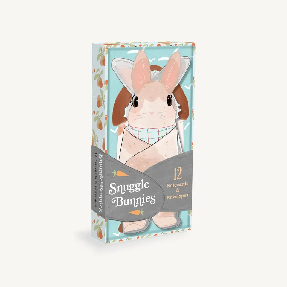 Games Room Snuggle Bunnies kort 12-pack kanin kuvert