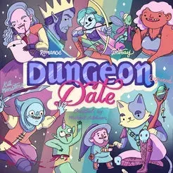 Dragon's Lair Dungeon Date kortspel 1-4 spelare humor