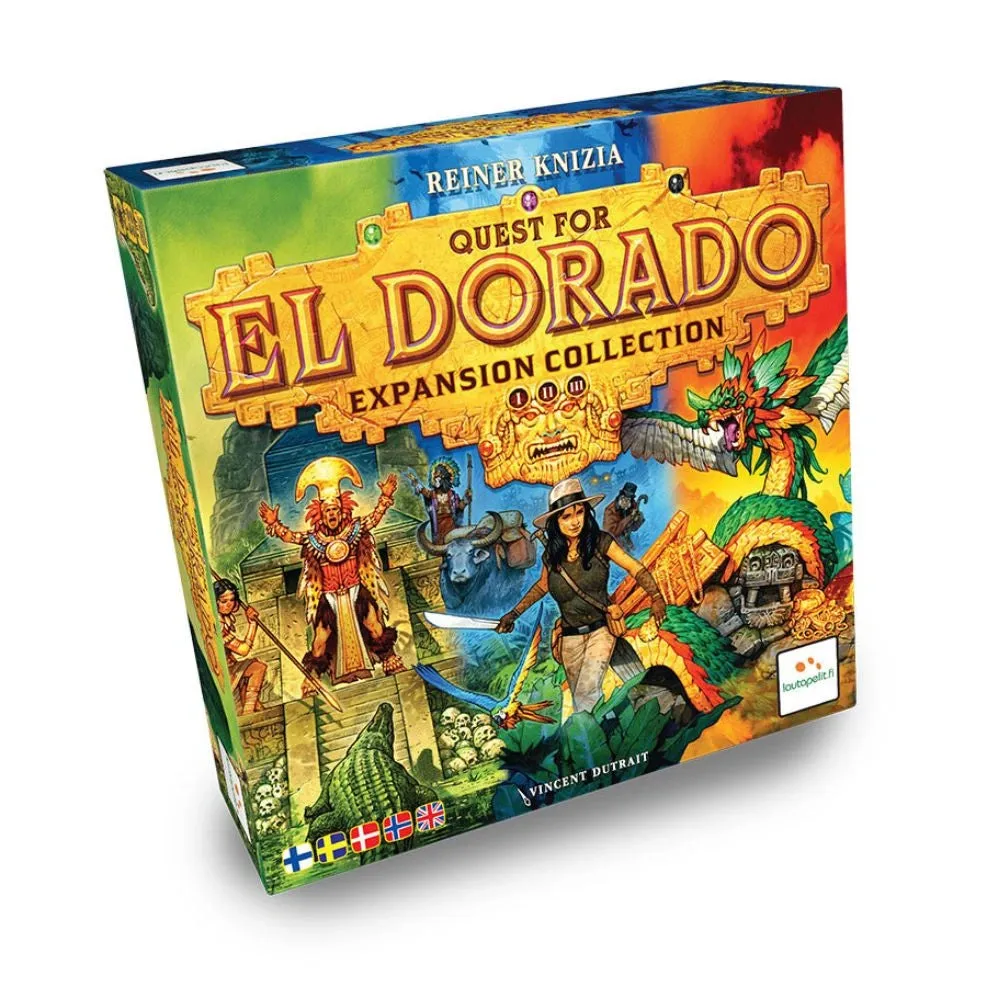 Dragon's Lair Quest for El Dorado Expansion Collection sällskapsspel