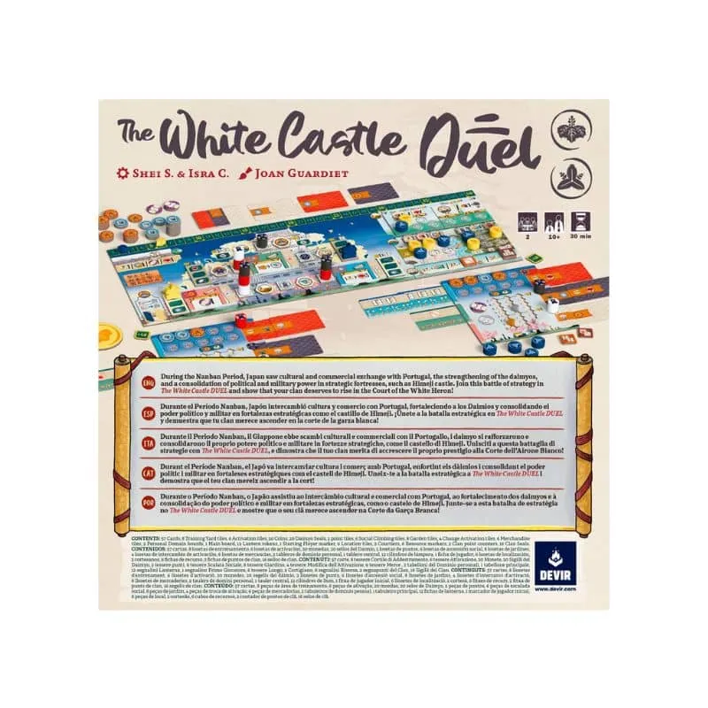 Kosmos White Castle Duel brädspel 2 spelare strategi