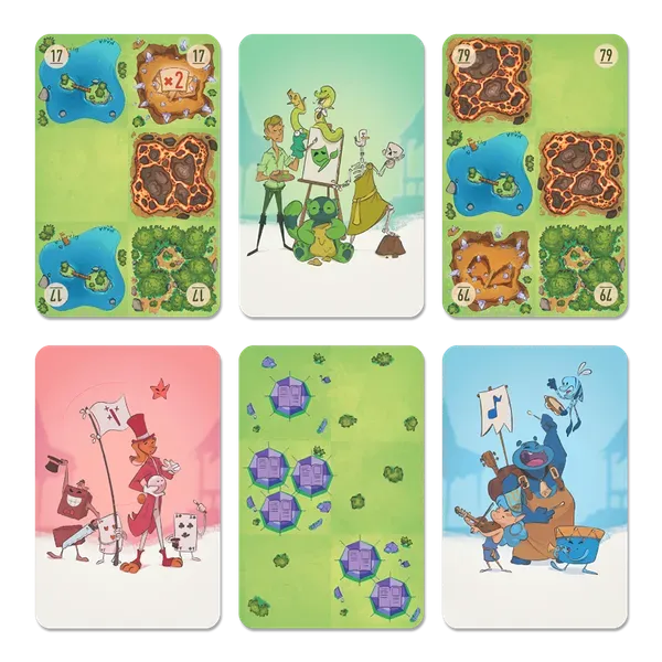 Dragon's Lair Tectonic Tribes kortspel 2-5 strategi