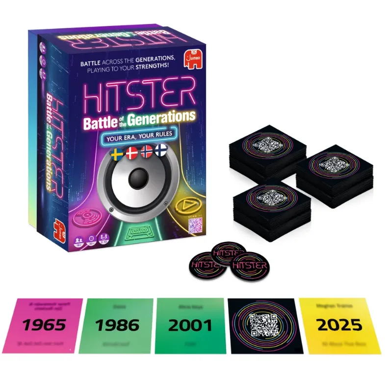 Dragon's Lair Hitster Battle of Generations musikspel Nordic
