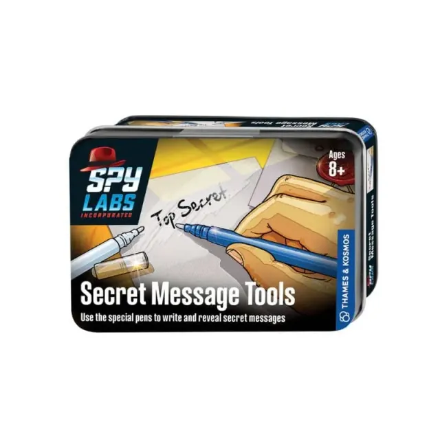 Kosmos Spy Labs Secret Message Tools spionpennor 2-pack