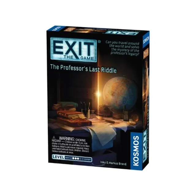 Kosmos Games EXIT Professorns Sista Gåta escape room-spel