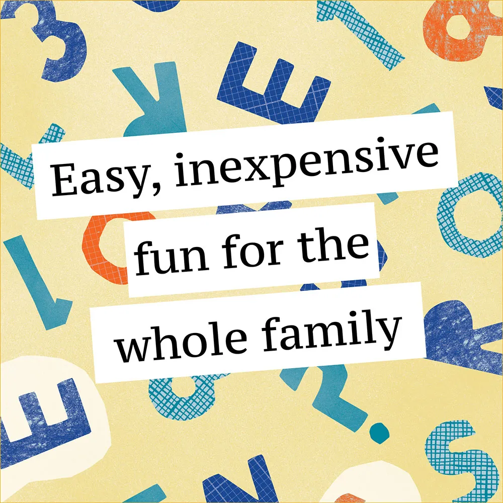 Games Room 52 Alternatives to Screen Time kortlek familj