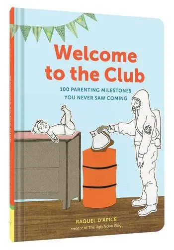 Games Room Welcome to the Club babybok milstolpar humor