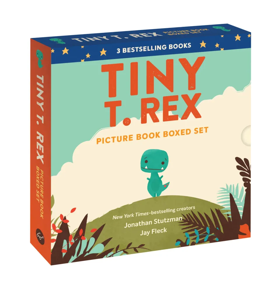 Games Room Tiny T. Rex bilderbok box 3 böcker