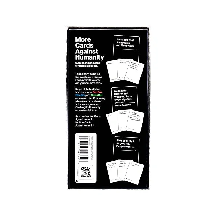 Cards Against Humanity More Cards expansion 600 kort