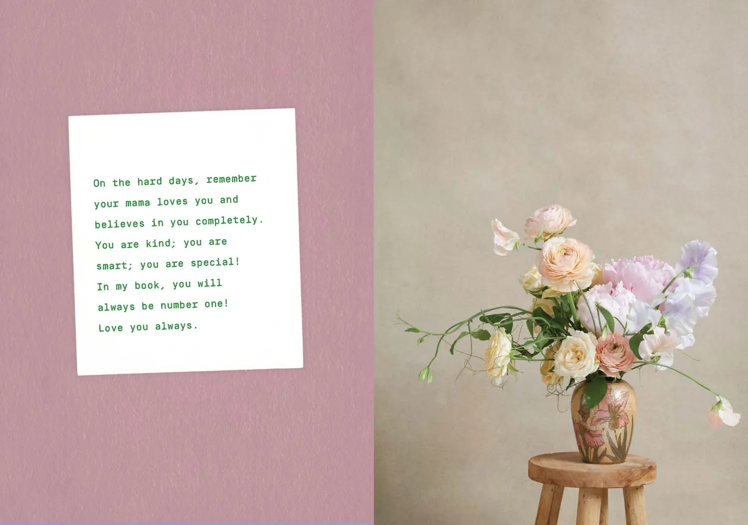 Chronicle Books Say It with Flowers bok blombudskap present