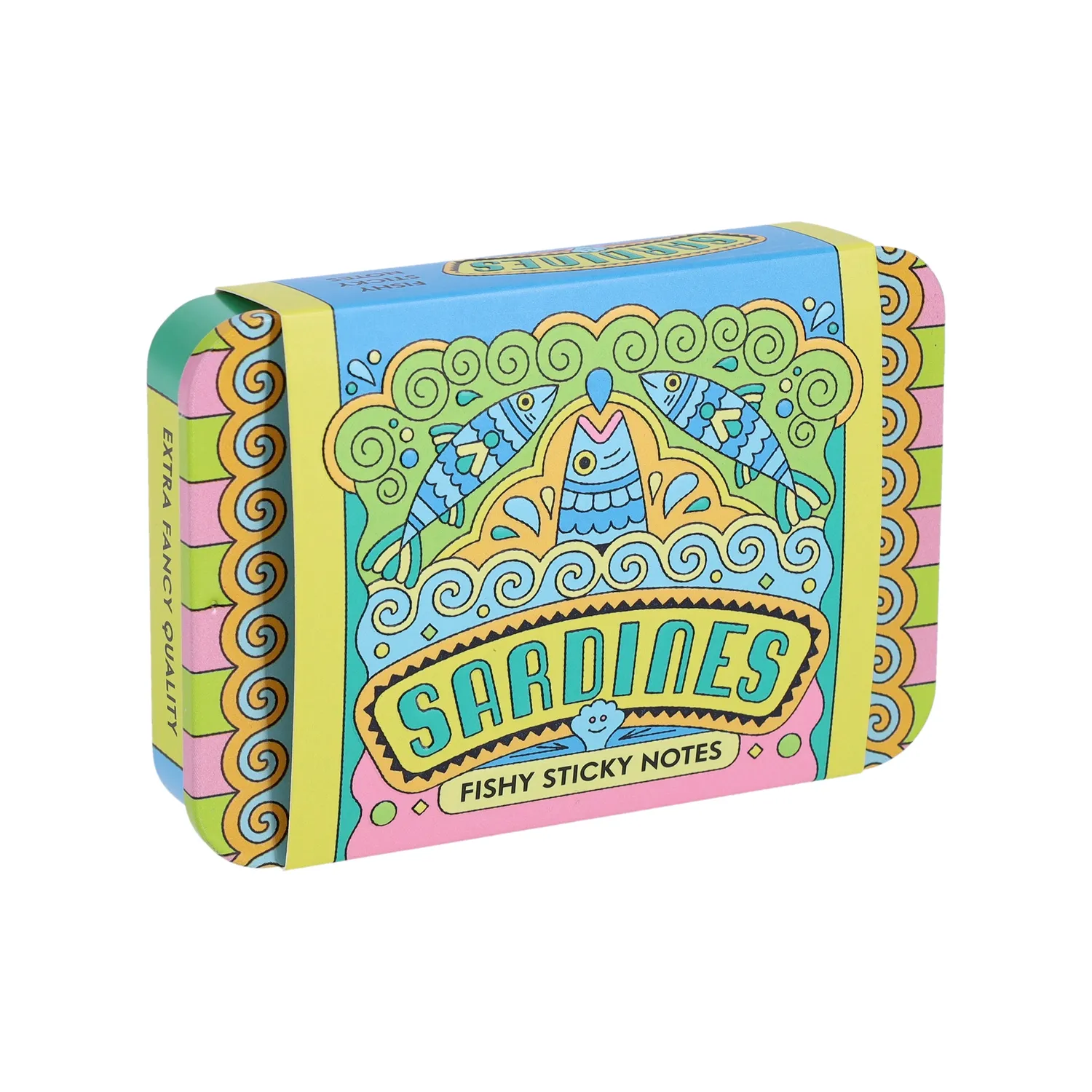 Chronicle Books Sardines klisterlappar plåtask 3-pack