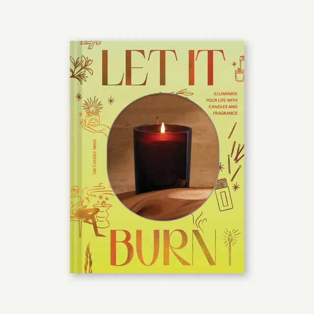 Games Room Let It Burn bok om doftljus