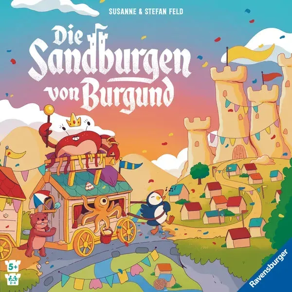 Dragon's Lair Sandcastles of Burgundy barnspel tärningsspel 5 år