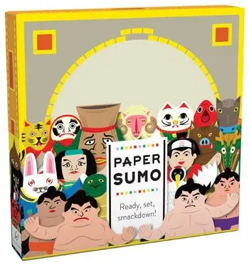 Games Room Paper Sumo pappersspel 39 figurer
