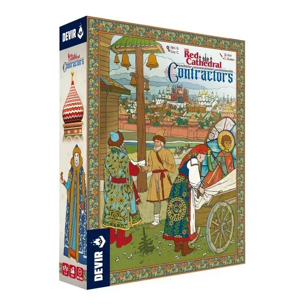 Kosmos The Red Cathedral Contractors expansion brädspel strategi